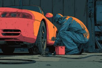 Illustration-of-car-maintenance