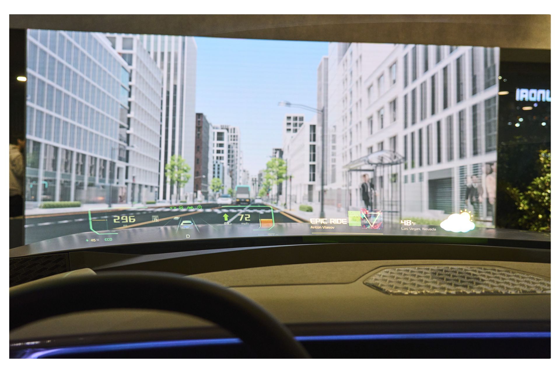 Hyundai Mobis offers car hologram display for windshield