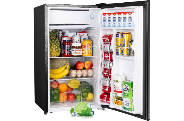 Upstreman 3.2 Cubic-Foot Mini Fridge with Freezer