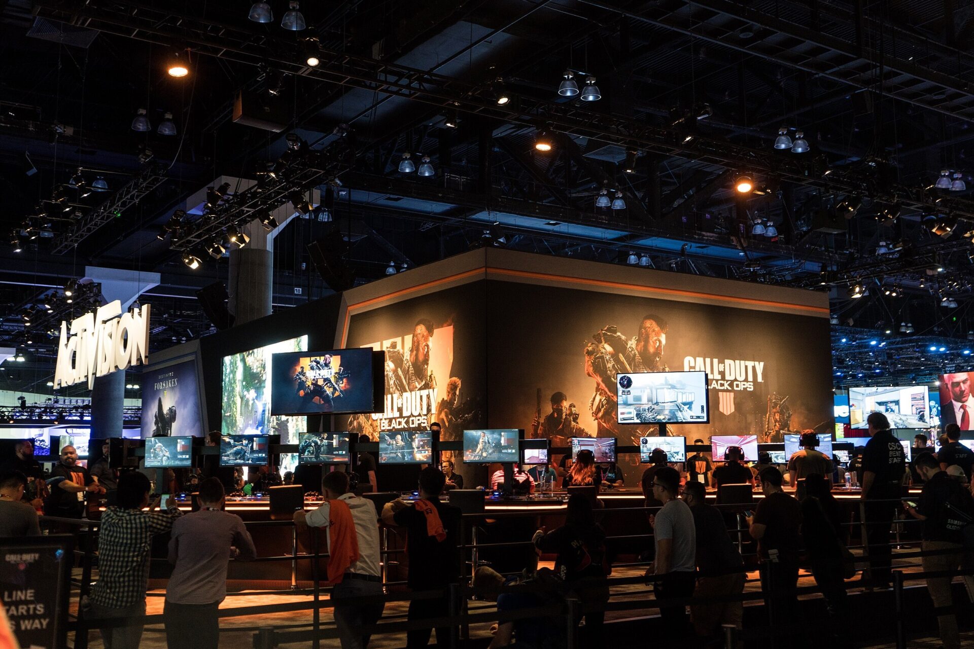 an Activision exhibition at E3 2018