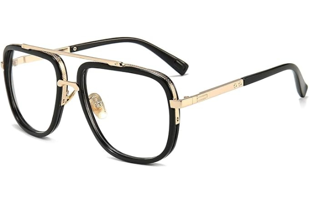 Dollger Oversized Square Aviator Sunglasses