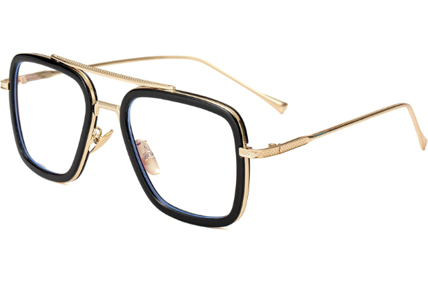 Onrtry Tony Stark Blue Light Blocking Glasses