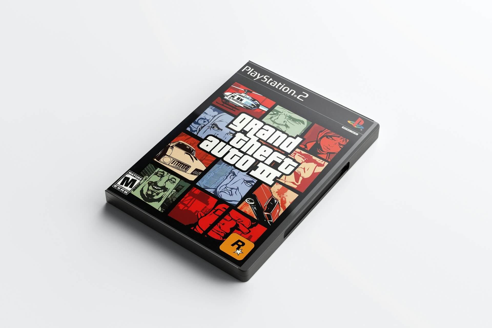 Grand Theft Auto III case for PlayStation 2