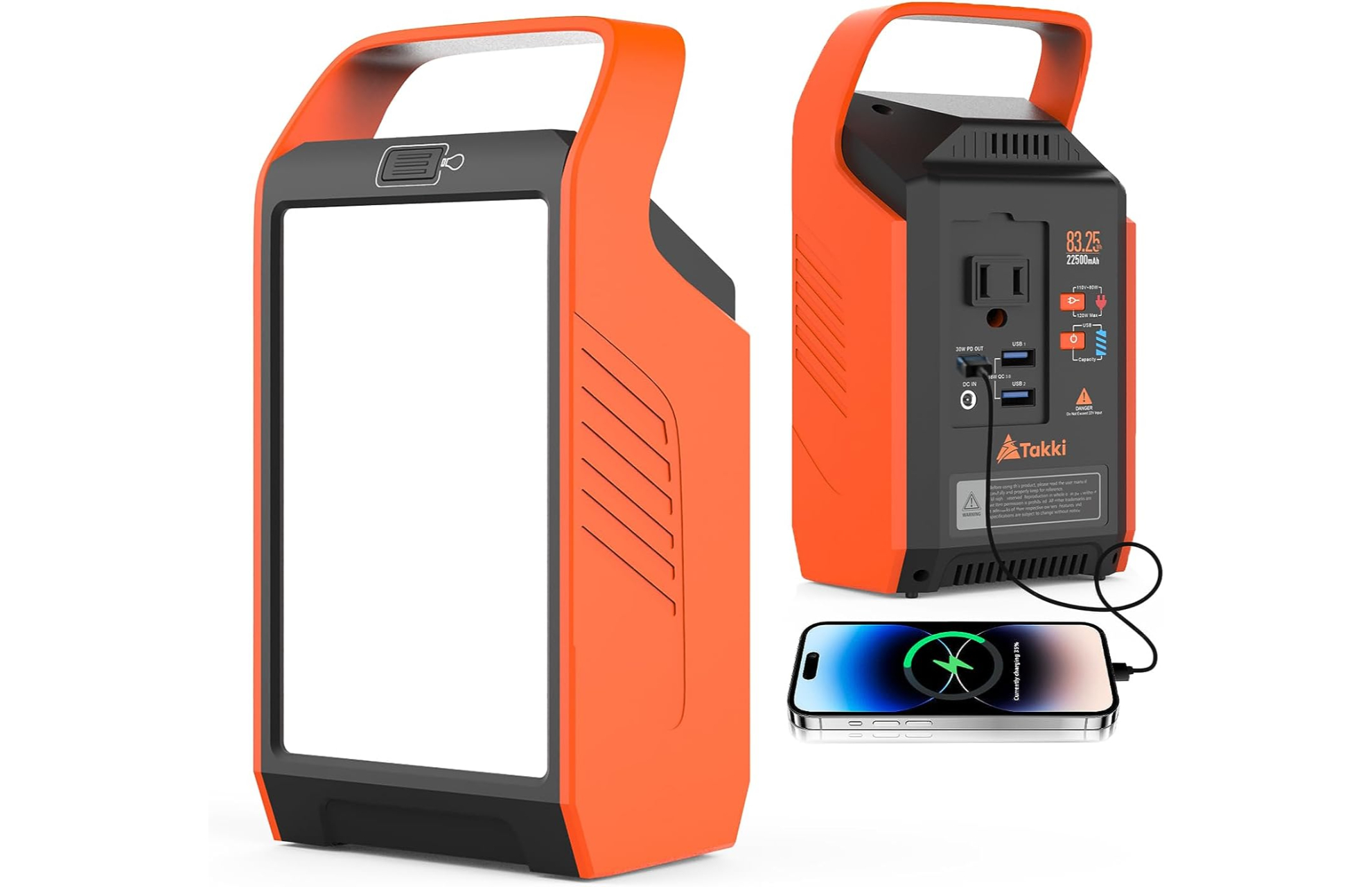 Takki Portable Generator Power Bank With Lantern