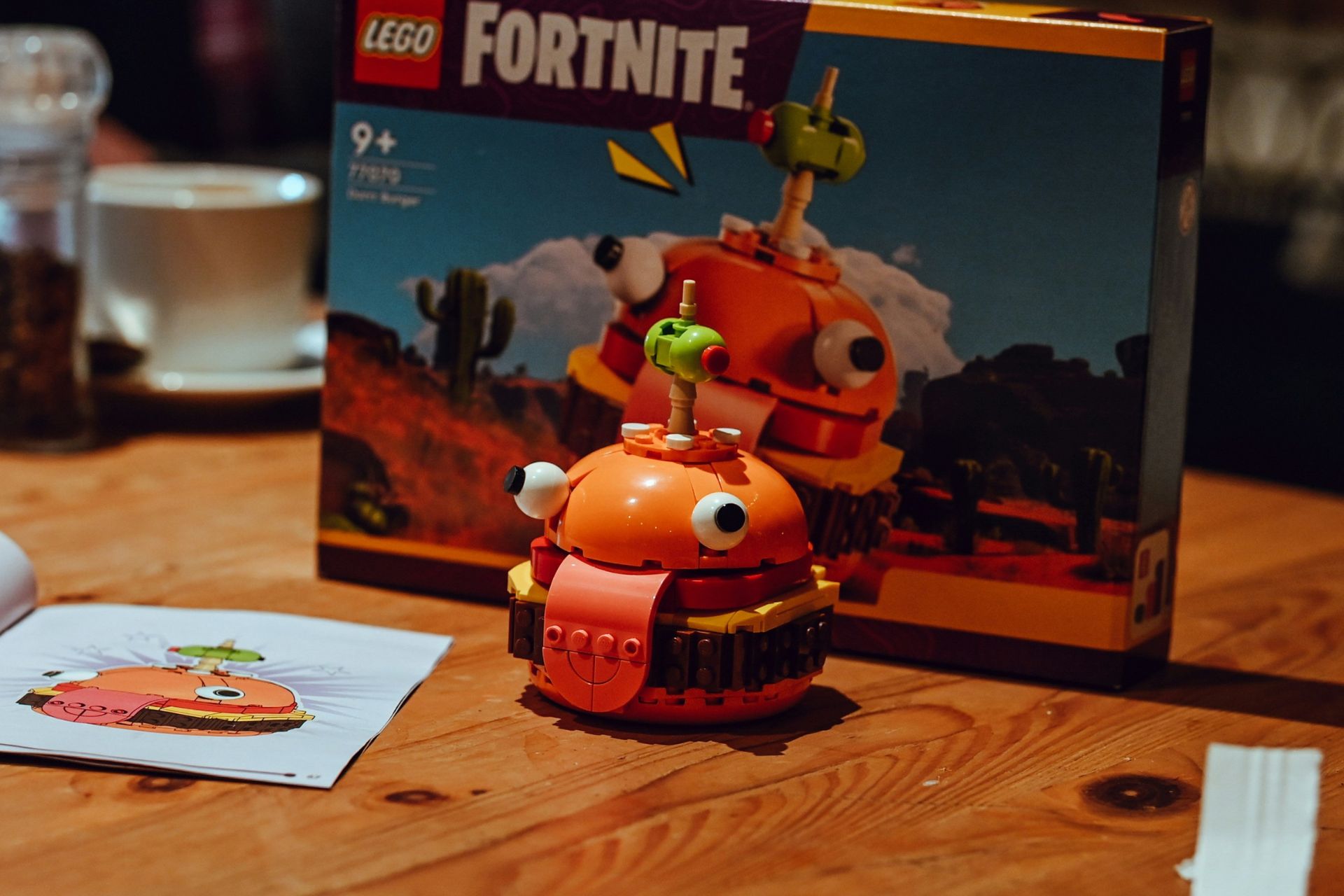 Meaty Chief, the LEGO Fortnite character, is based on Oily Grove from the Fortnite map.
