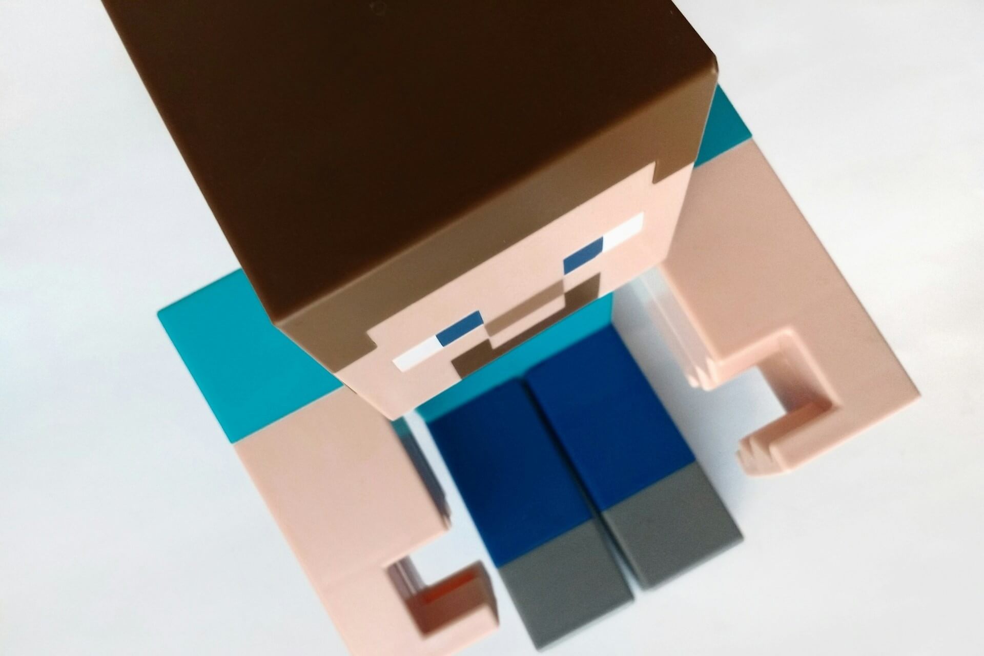 Toy version of the Minecraft Steve character