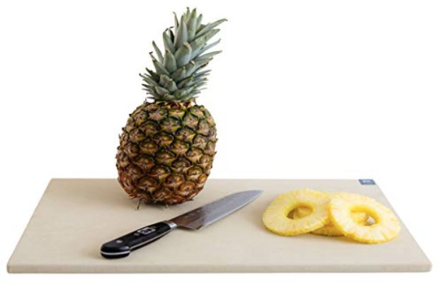 A rubber cooking board, a cooking essential.