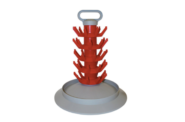 Bottle drying tree, a brewing essential.