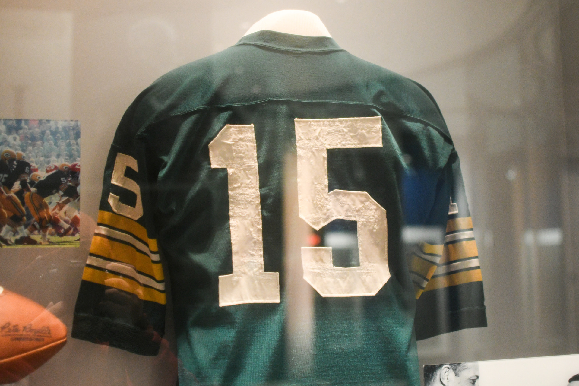 Bart Starr's Pro Football Hall of Fame jersey