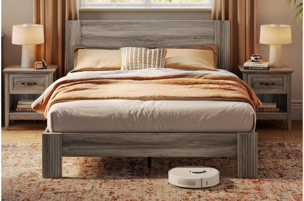 A bedroom set is a survival bunker essential.