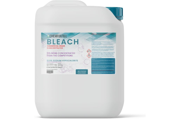 a 5 gallon jug of bleach
