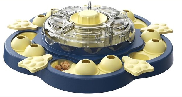 Interactive pet feeder