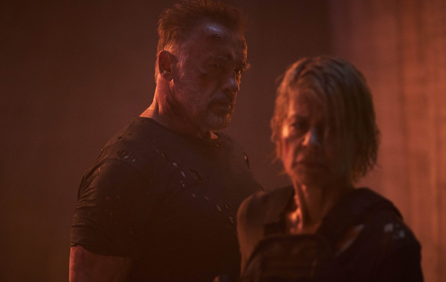 The T-800 and Sarah Connor