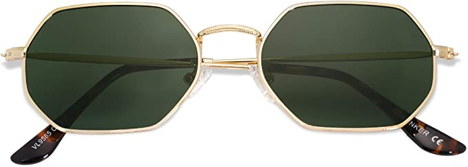 Colored-lenses sunglasses.