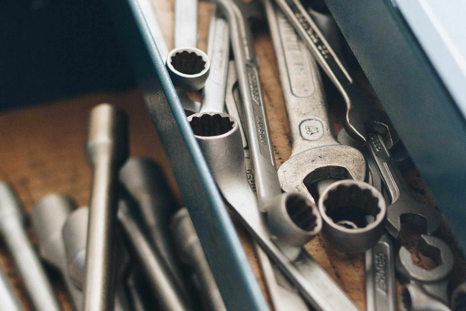 collection of mechanic tools