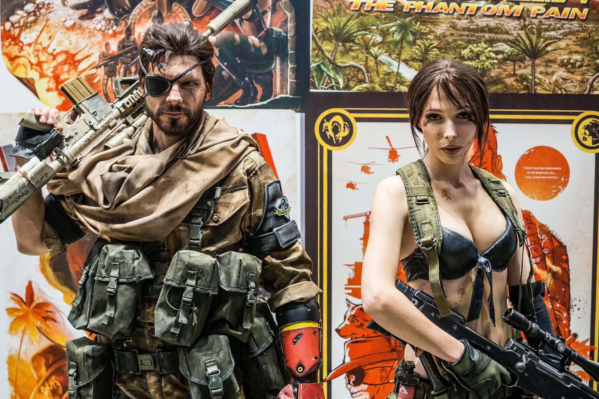 Metal Gear Solid V cosplayers