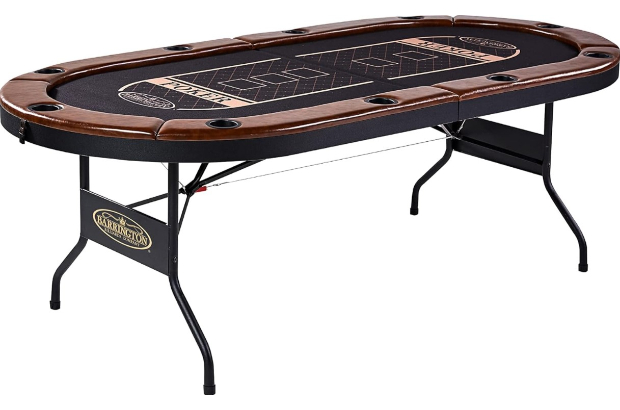 Barrington Poker Multiple Styles Folding Poker Table