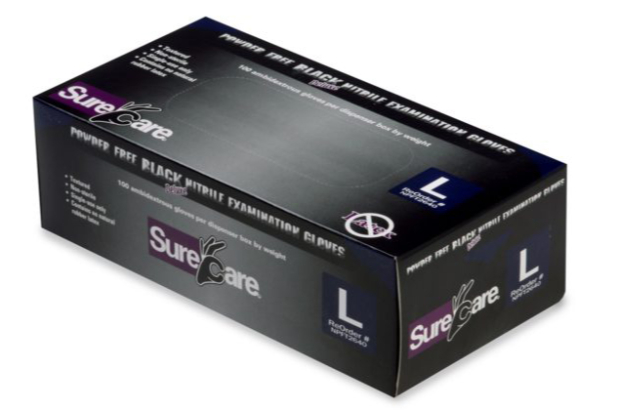 Glove America Deluxe Black 7 MIL