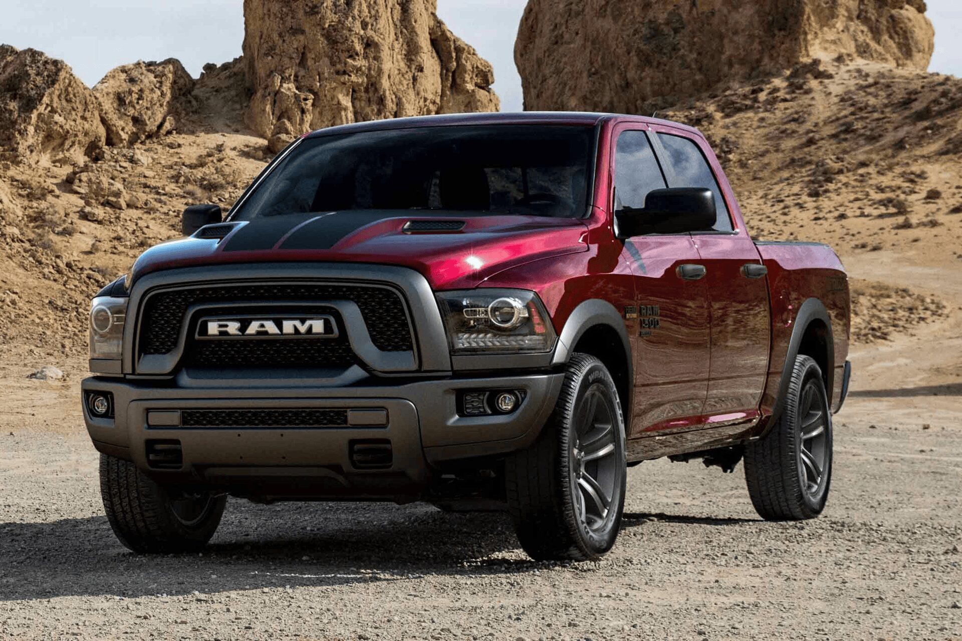 red 2022 Dodge Ram 1500 TRX
