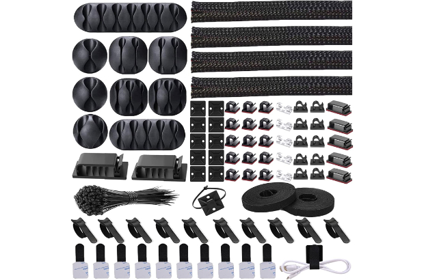 NOROCME Cord Management Organizer Kit