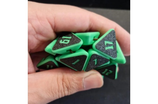 Crushable D20 Fidget Dice