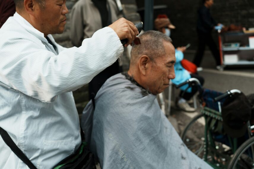 If you’re hiding thinning hair or a receding hairline, a buzz cut can reduce the contrast between your hair and scalp.