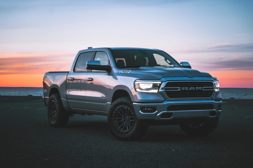 a Ram pickup truck