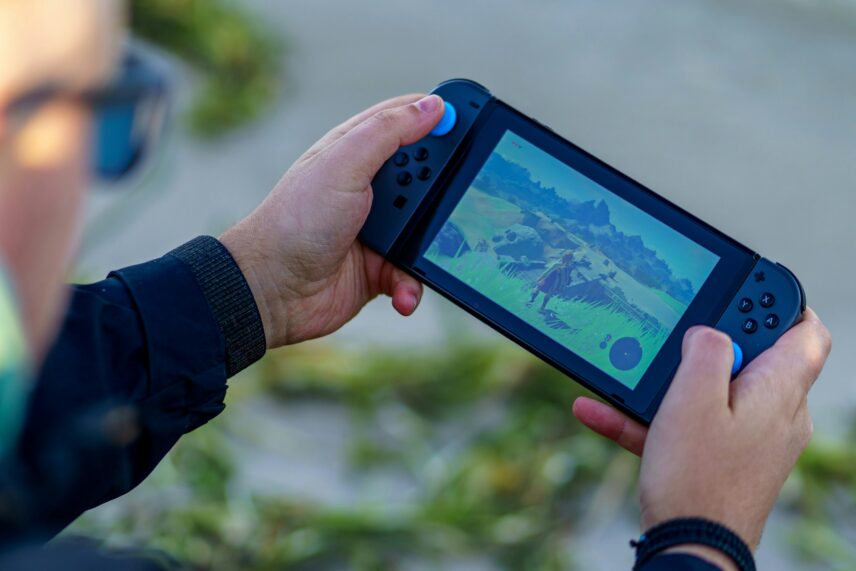 Playing with Nintendo Switch