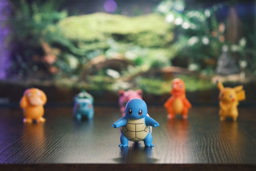 Many gamers played Pokémon Red and Blue when they first came out on the Game Boy.