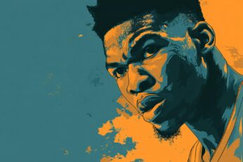 Illustration of Giannis Antetokounmpo