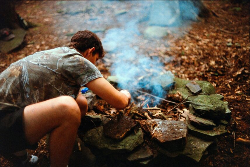 Knowing how to start a fire is an indispensable skill when overlanding.