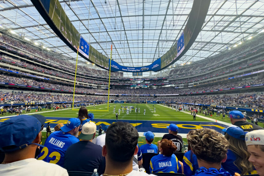 SoFi Stadium in Los Angeles, California