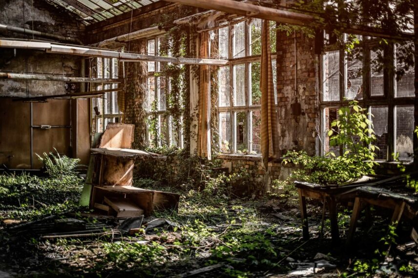Abandoned house