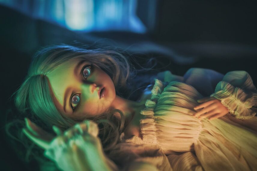 creepy doll
