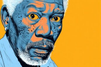 illustration of Morgan Freeman