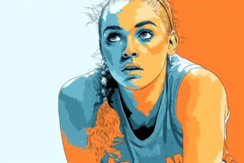 illustration of Sophie Cunningham