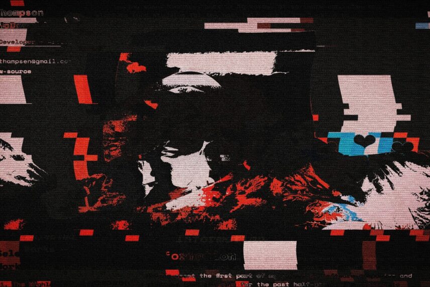 Found footage glitch