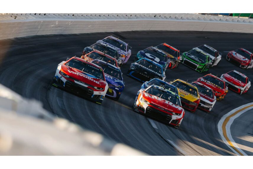 A NASCAR track