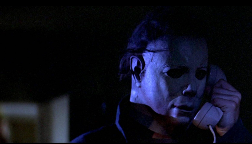 A shot of Nick Castle as Michael Myers in Halloween