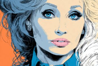 illustration of Dolly Parton