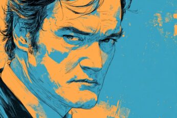 illustration of Quentin Tarantino