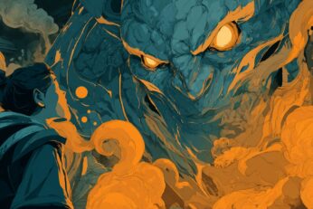illustration of a video game boss