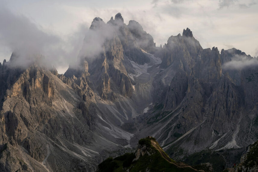 The mountains