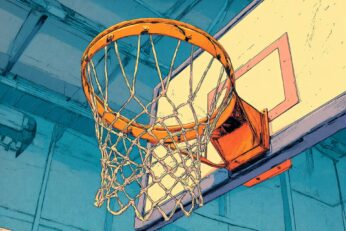 illustration of a basketball backboard