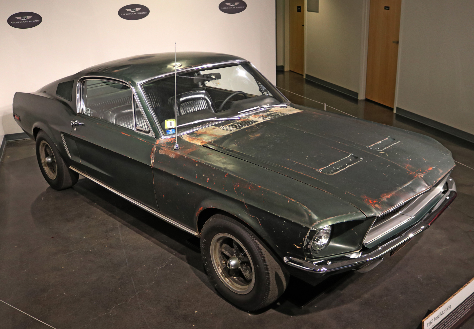 The rusted Mustang from Bullitt