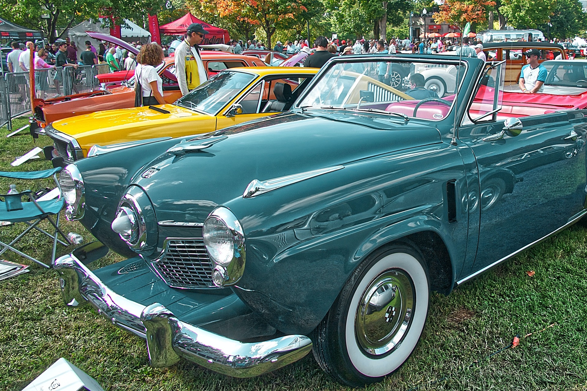 vintage car show
