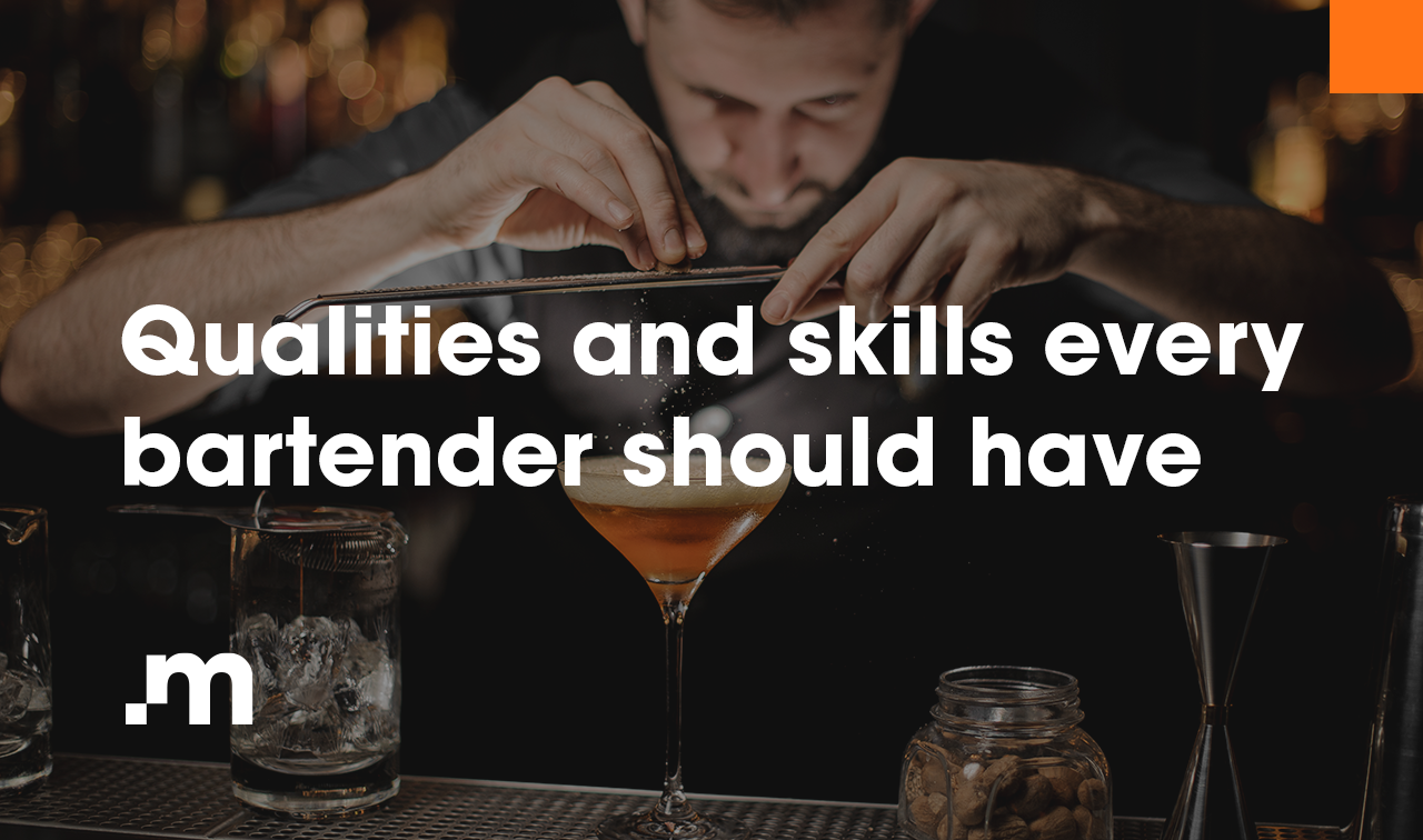 When learning bartending for beginners, it's important to have these skills.