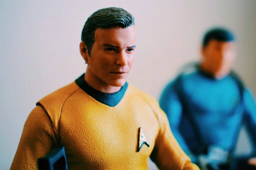 Captain Kirk action figure