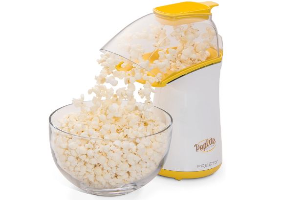 Popcorn machine. 