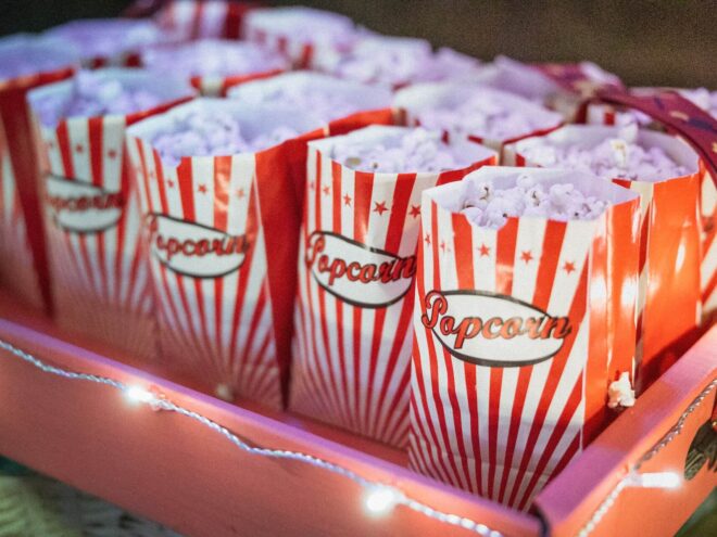 popcorn for movie night
